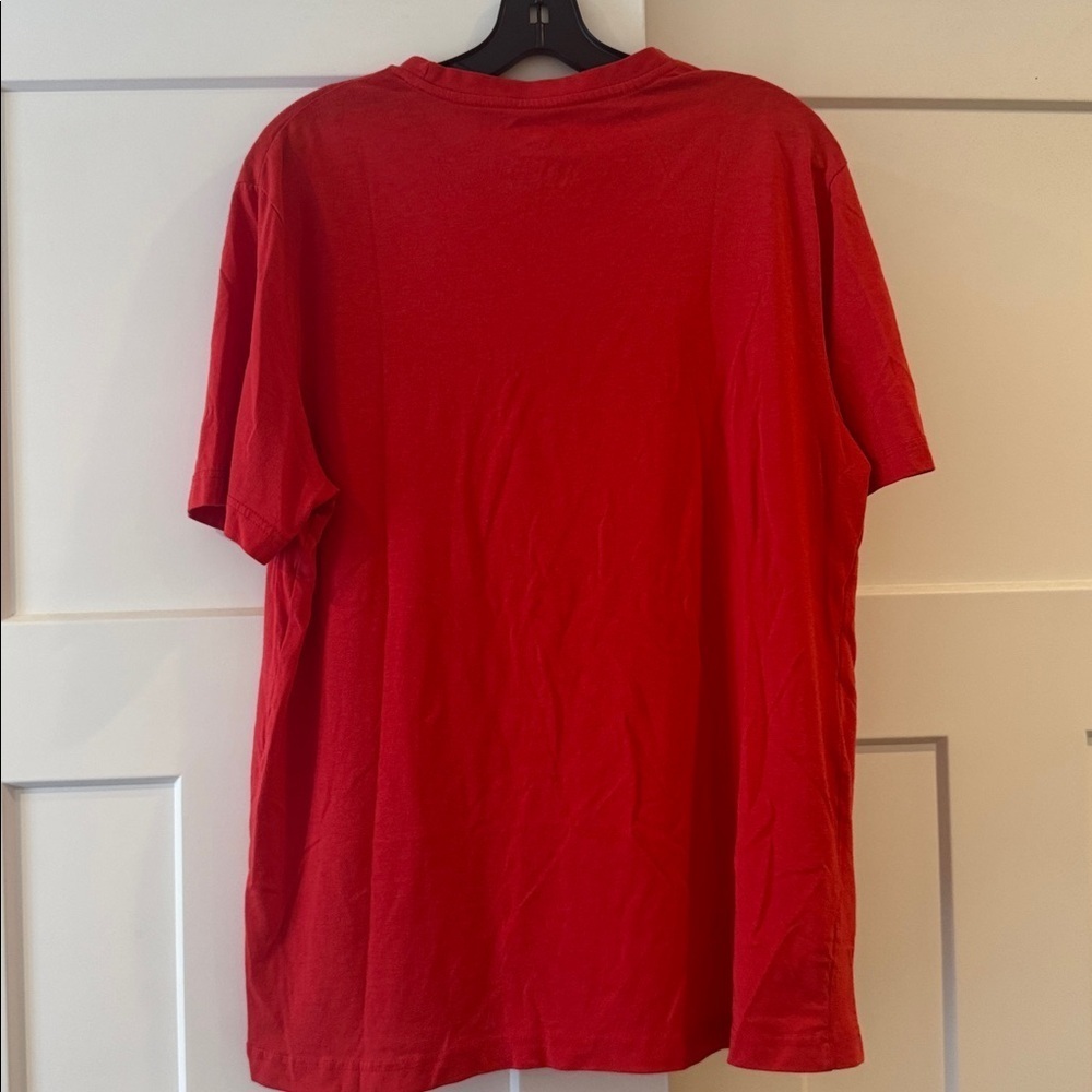 MLB Cleveland Indians, Red Short Sleeve Shirt, Size Women’s Large - Picture 4 of 4